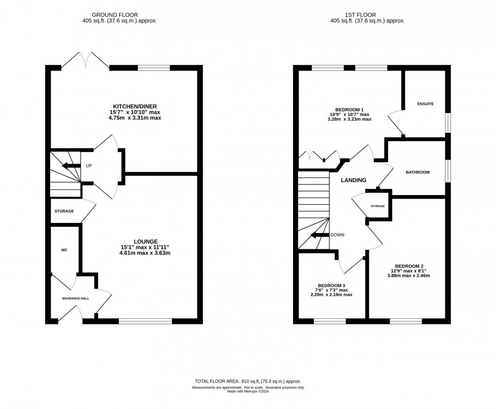 Floorplan for Gala Close, Appleton