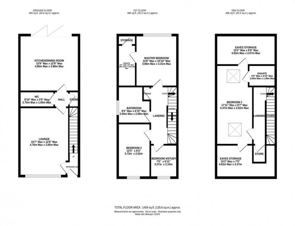 Floorplan for Thistledown, Nicholson Close, Macclesfield