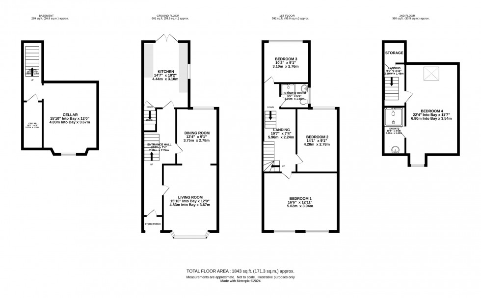 Floorplan for Walsingham Avenue, West Didsbury