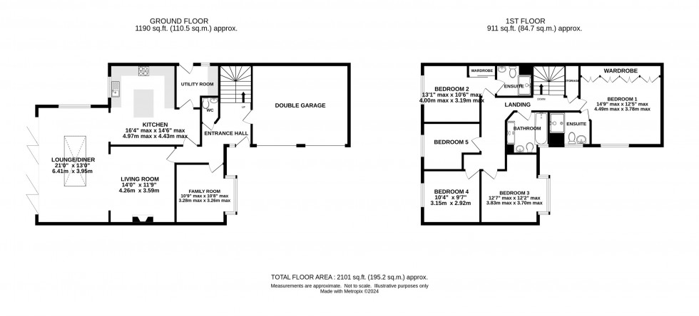 Floorplan for Leat Place, Bollington, Macclesfield