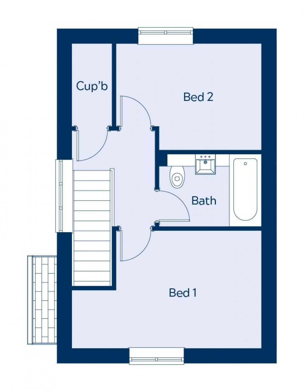 Floorplan for Nantwich Road, Calveley