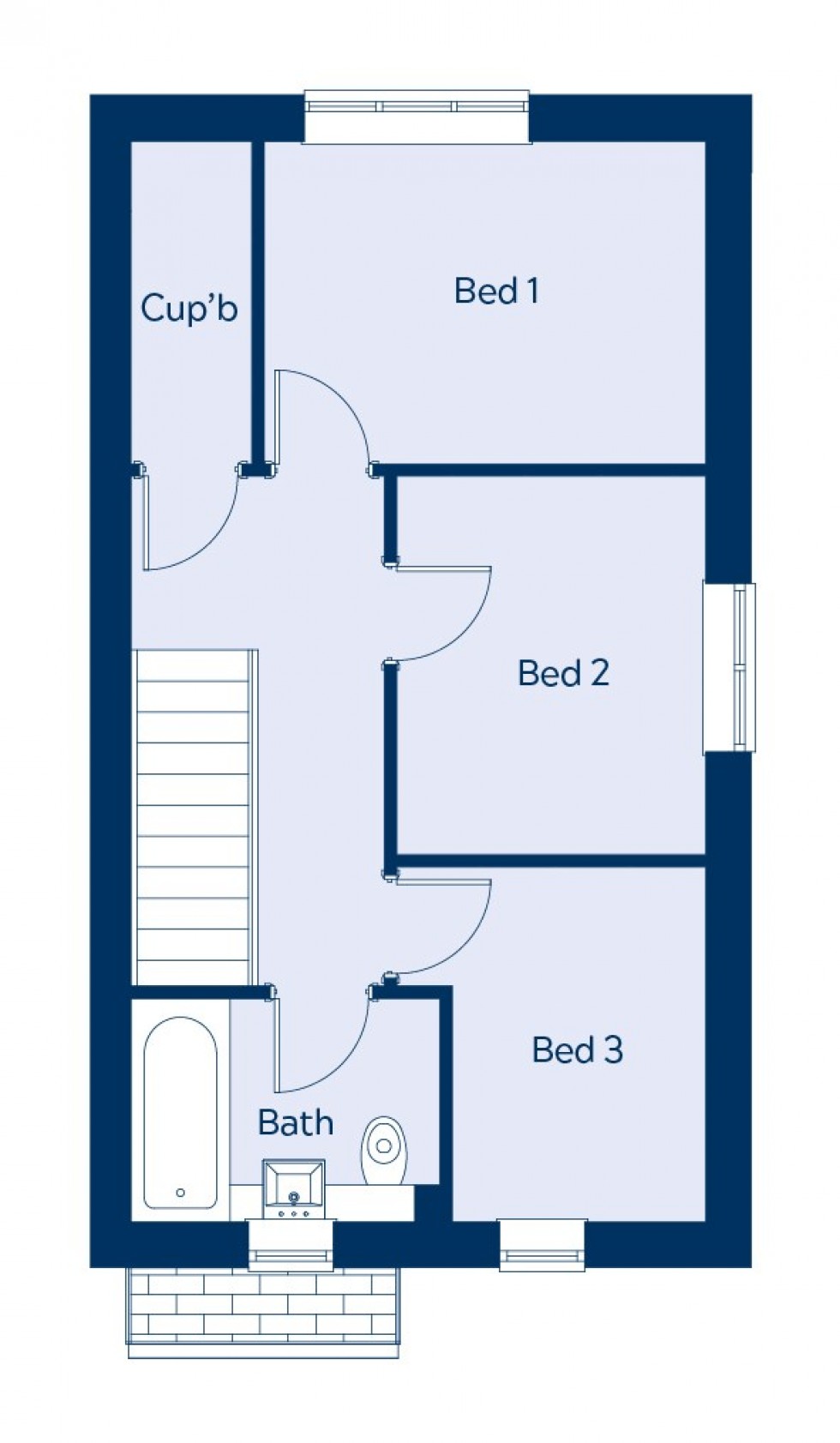 Floorplan for Nantwich Road, Calverley