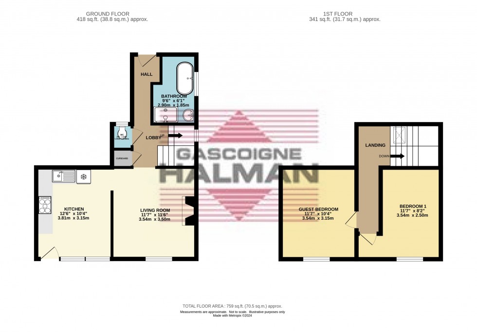 Floorplan for Charlesworth, Glossop