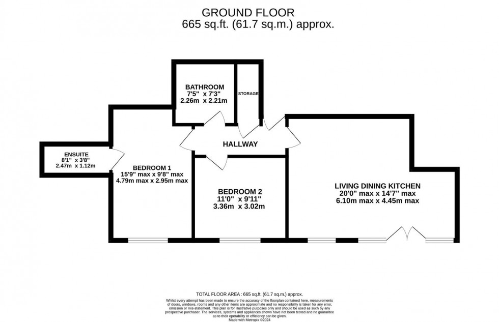 Floorplan for First Avenue, Poynton