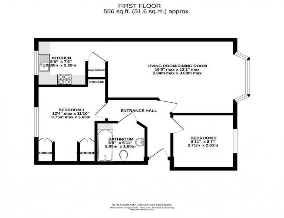 Floorplan for Maryport Drive, Timperley, Altrincham