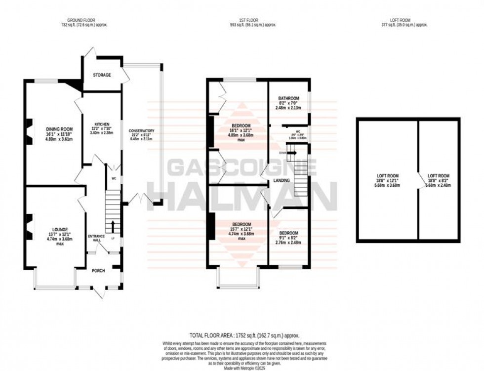 Floorplan for Northenden Road, Sale