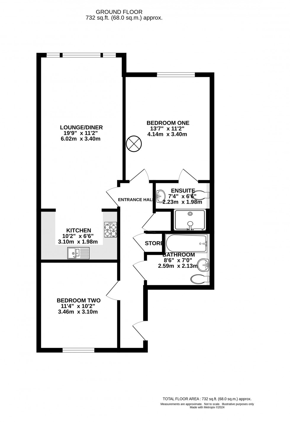 Floorplan for 2b Acresfield Road, Timperley, Altrincham