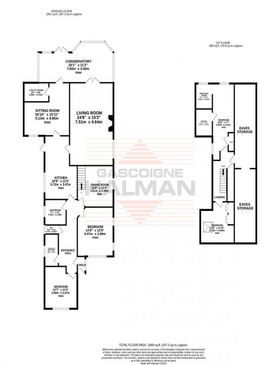 Floorplan for Stretton Avenue, Sale