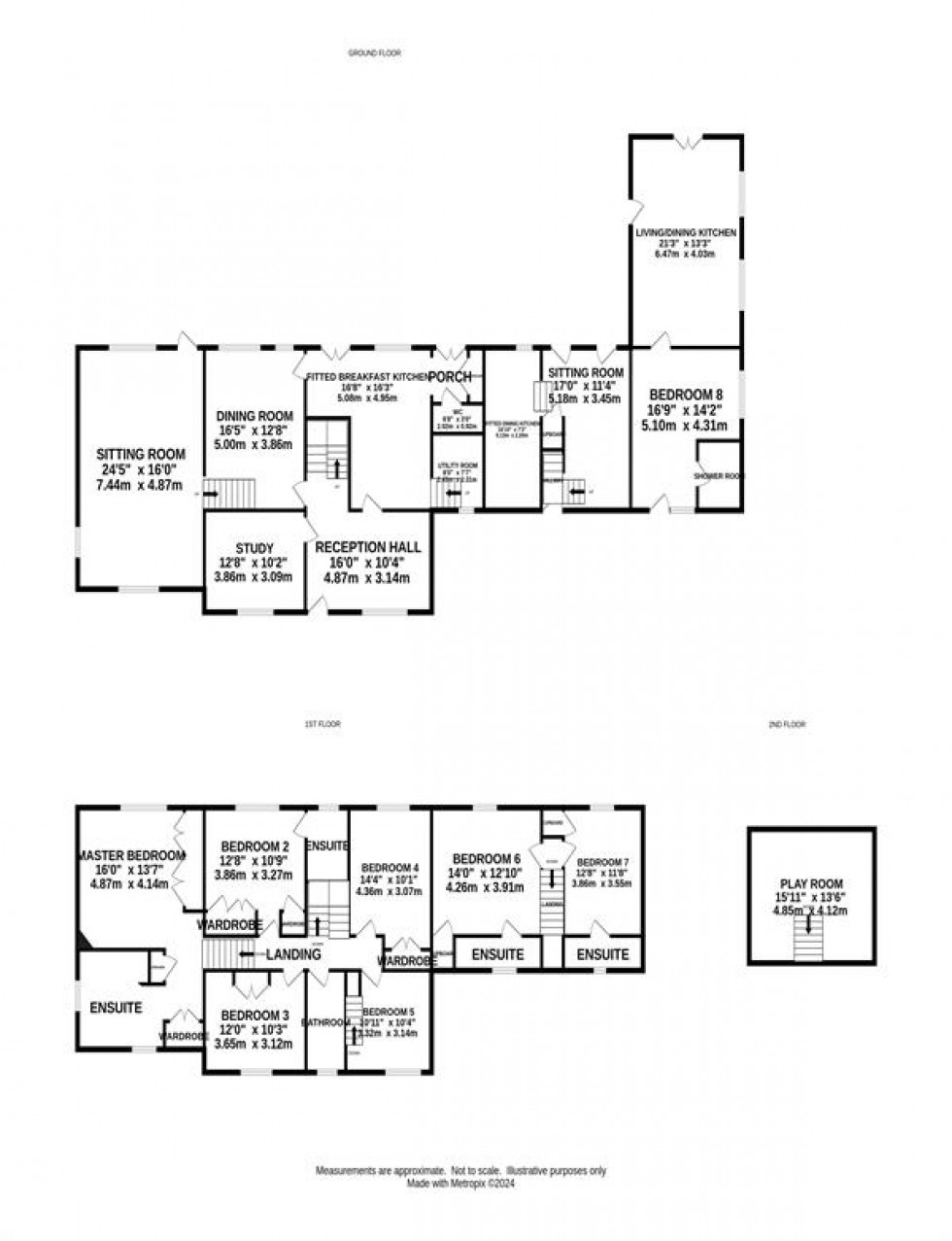 Floorplan for Dewsnaps Farm, Chinley, High Peak