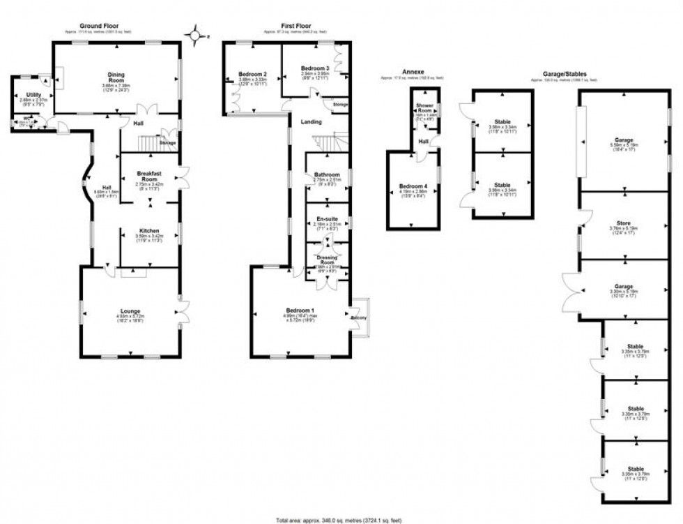 Floorplan for Delamere Road, Norley, Frodsham