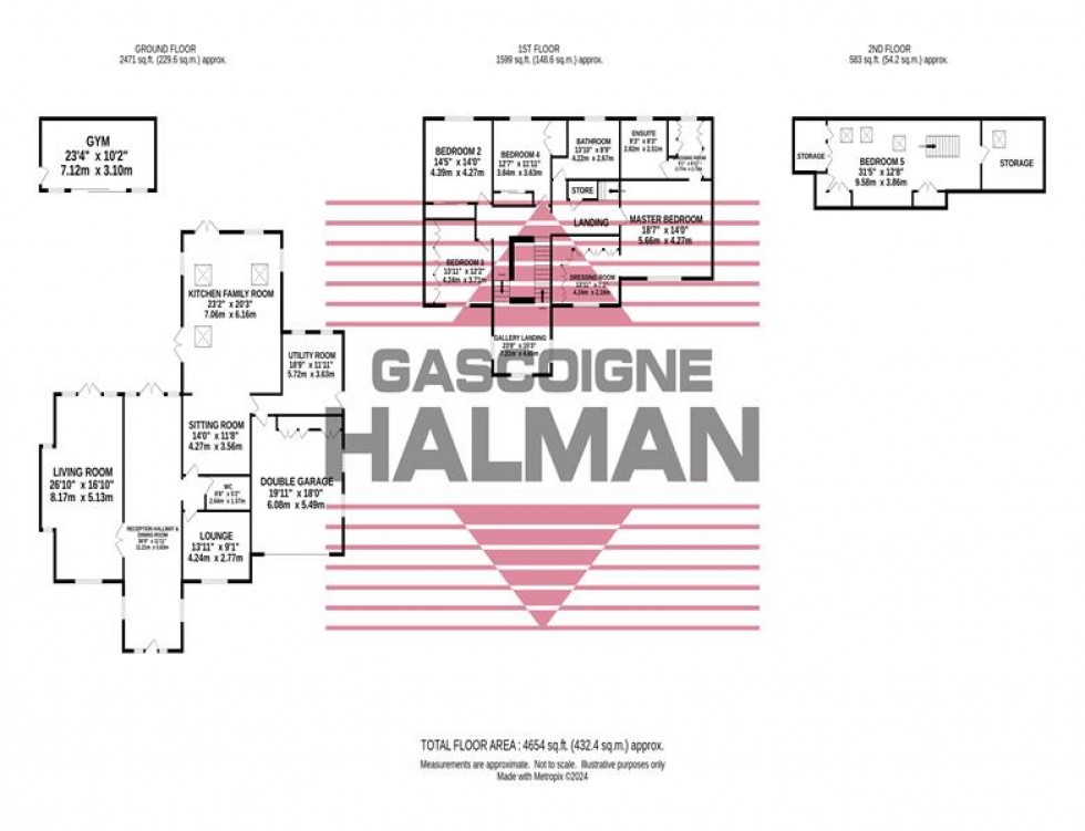 Floorplan for The Green, Cheadle Hulme, Cheadle