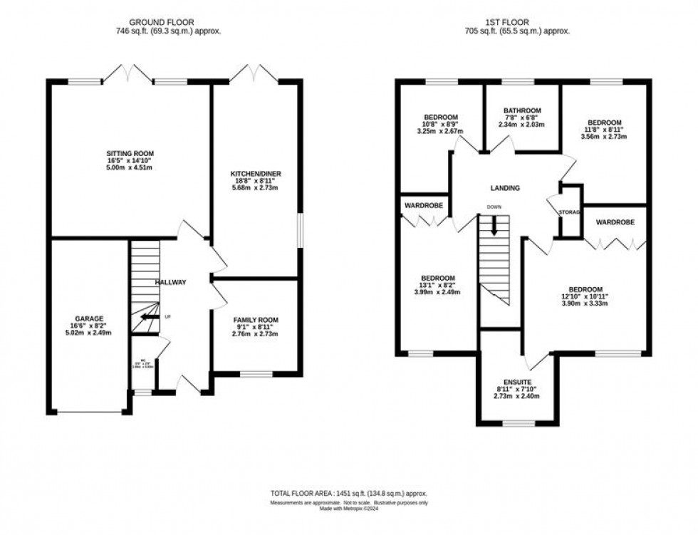 Floorplan for Brown Lane, Marple, Stockport