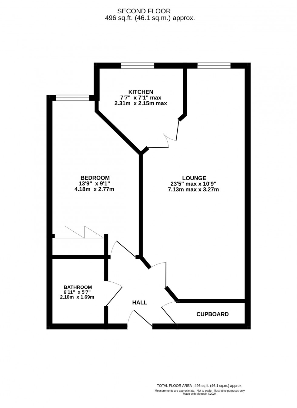 Floorplan for London Road, Stockton Heath, Warrington