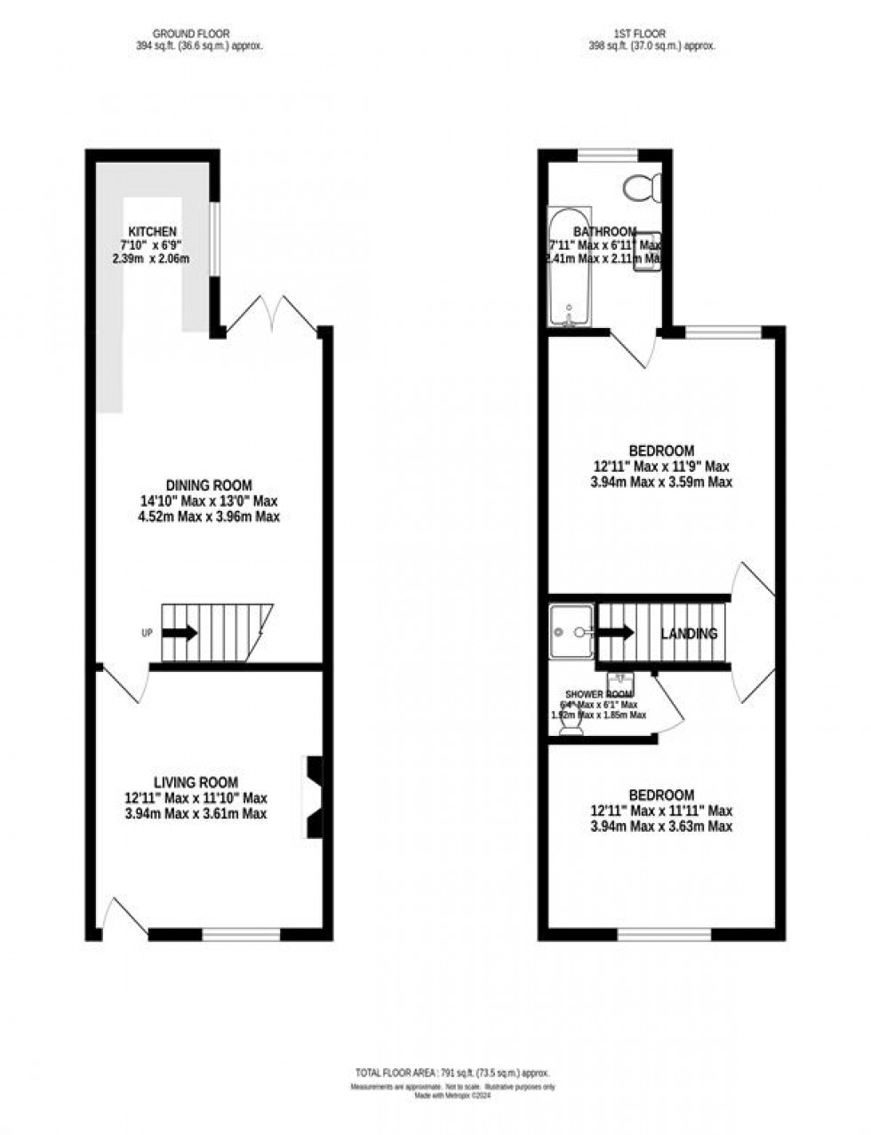 Floorplan for Bloomsbury Lane, Timperley, Altrincham