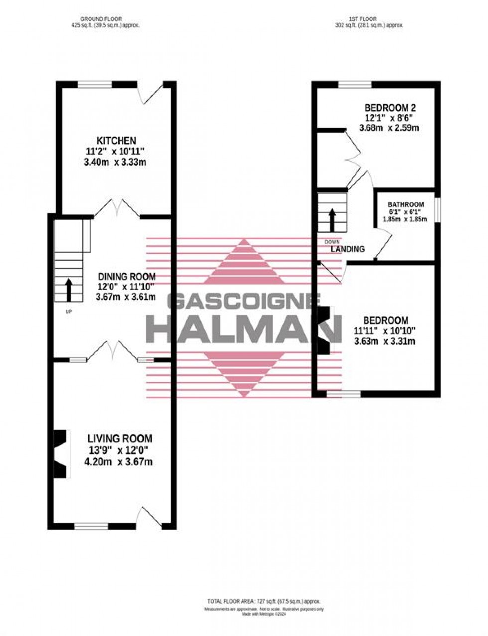 Floorplan for Ripley Avenue, Cheadle Hulme, Cheadle