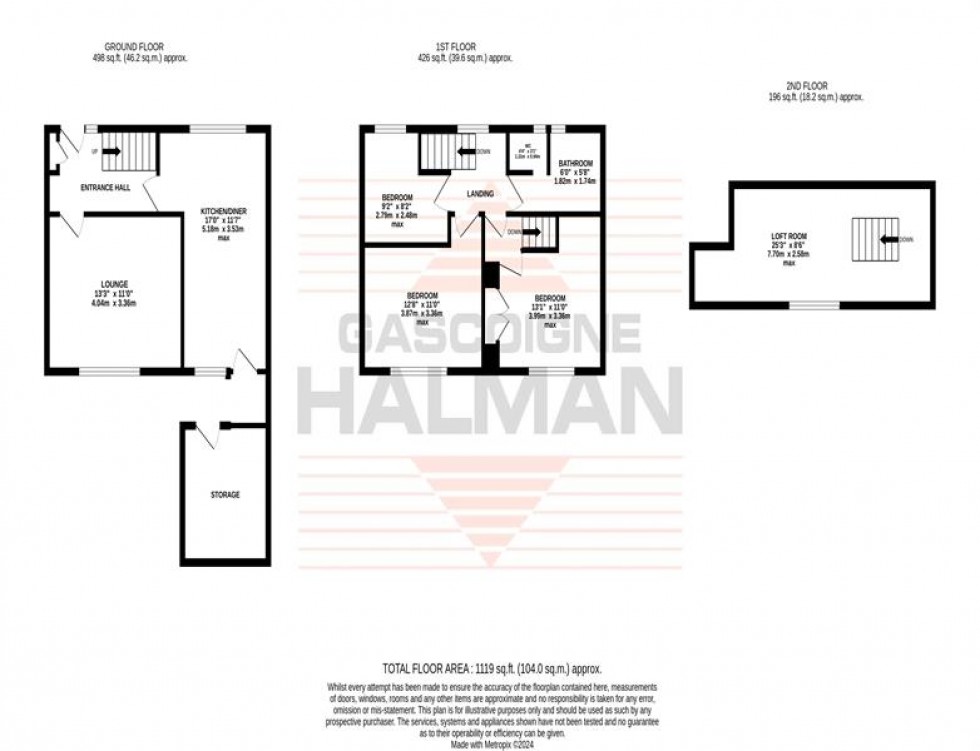 Floorplan for Falmouth Avenue, Sale