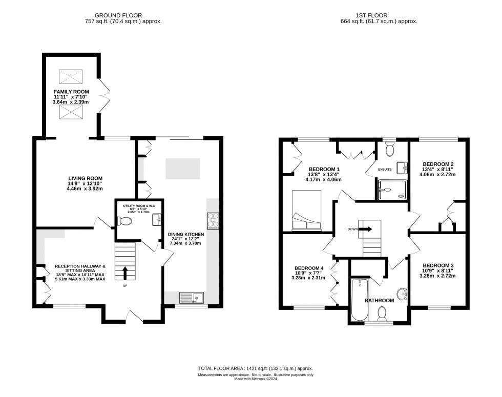 Floorplan for Appleby Crescent, Mobberley