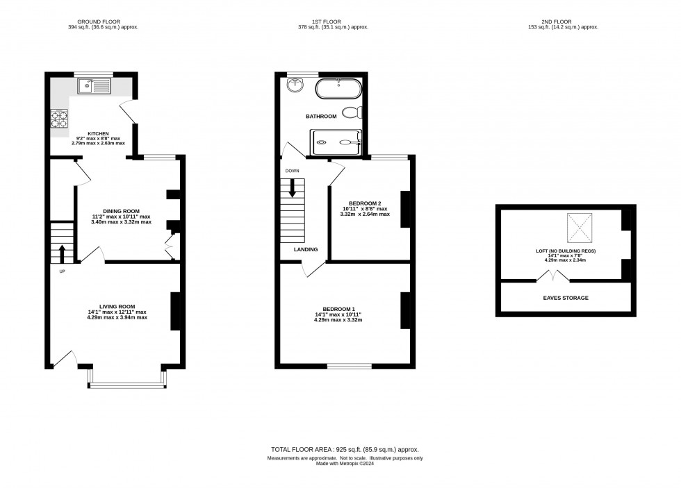 Floorplan for Manchester Road, Knutsford