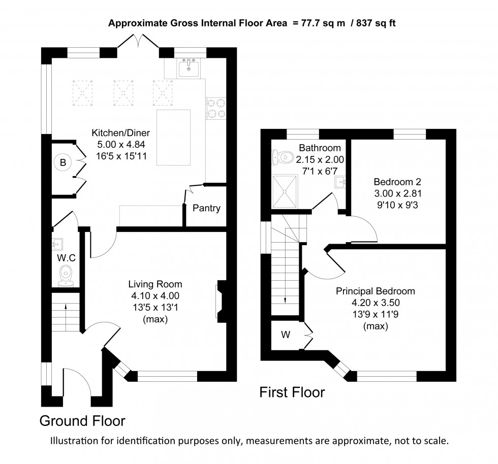 Floorplan for Massey Avenue, Lymm