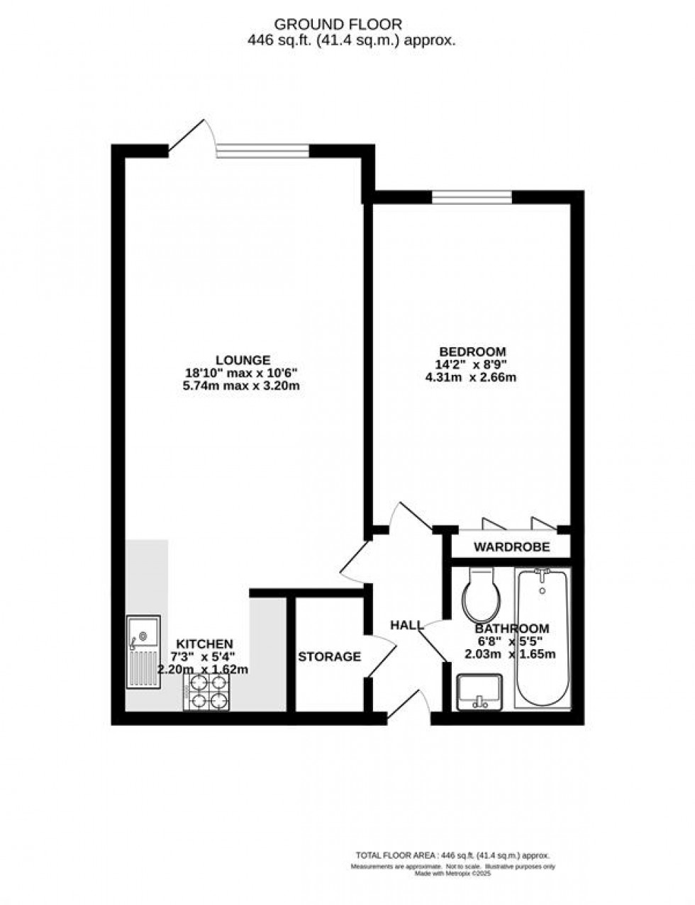 Floorplan for Regent Court, Groby Road, Altrincham