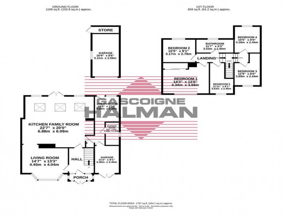 Floorplan for Syddal Crescent, Bramhall, Stockport