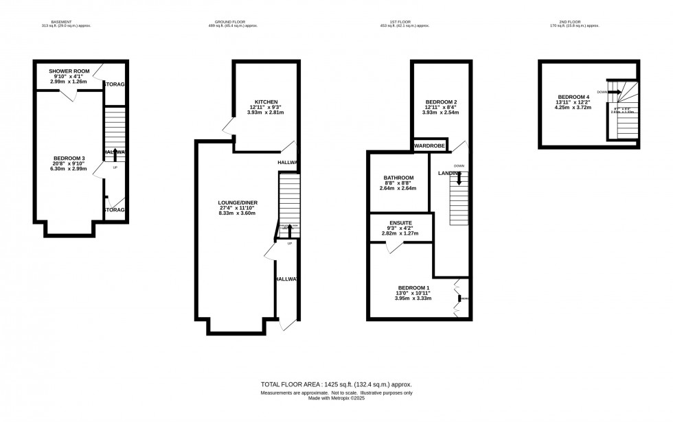 Floorplan for Clifton Avenue, Altrincham