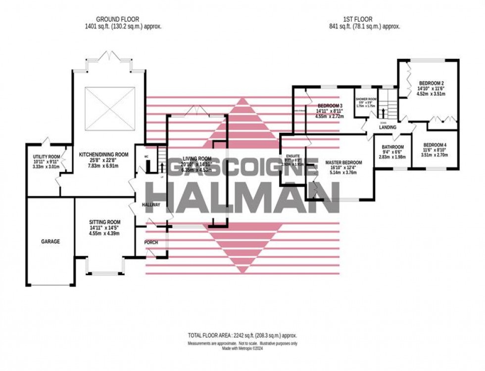 Floorplan for Bramway, Bramhall, Stockport