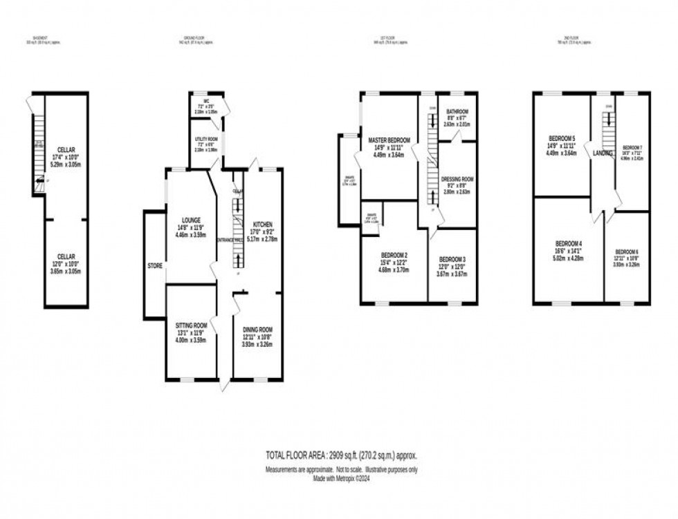 Floorplan for Pexhill Road, Macclesfield