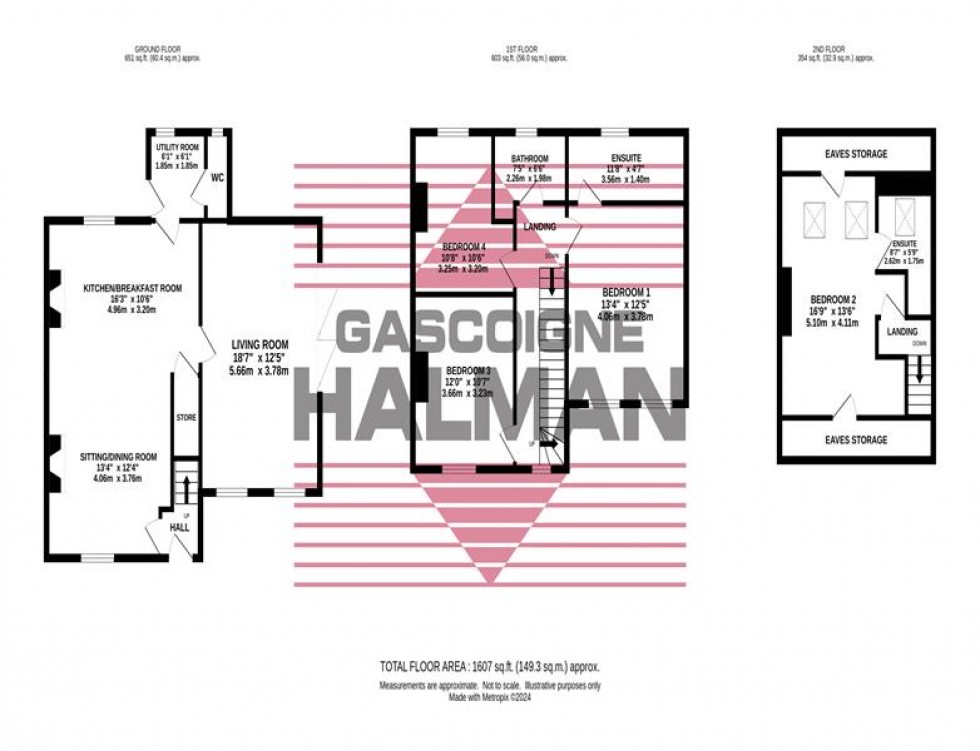 Floorplan for Grove Lane, Cheadle Hulme, Cheadle