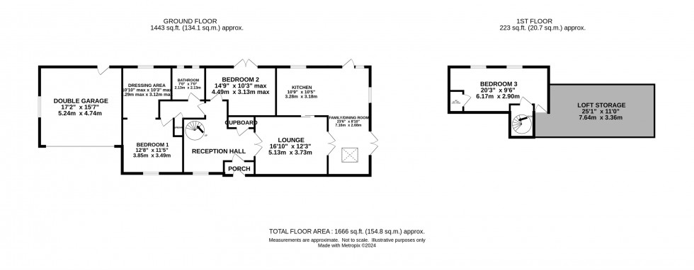 Floorplan for Shrigley Road, Pott Shrigley