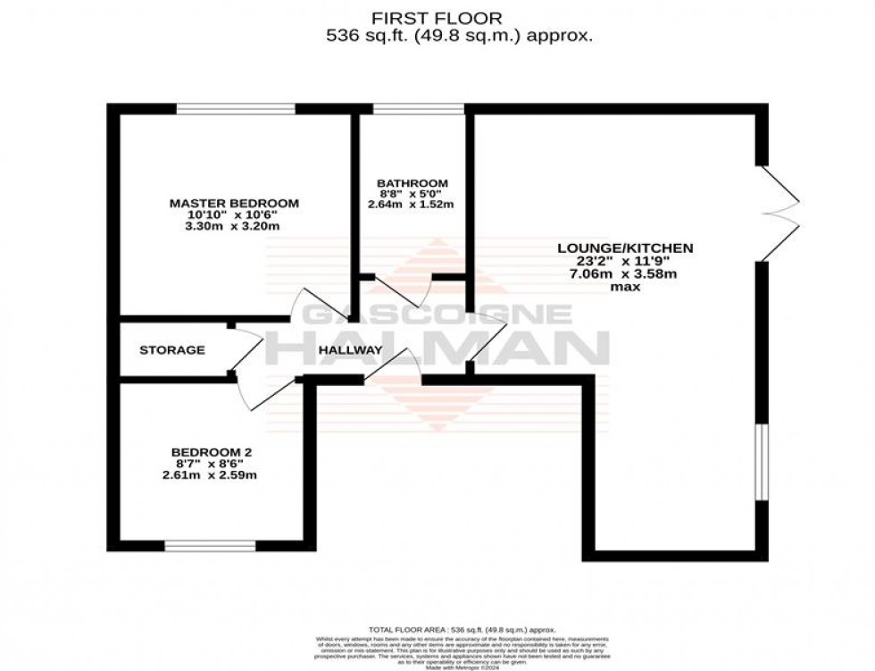 Floorplan for Welldale Mews, Sale