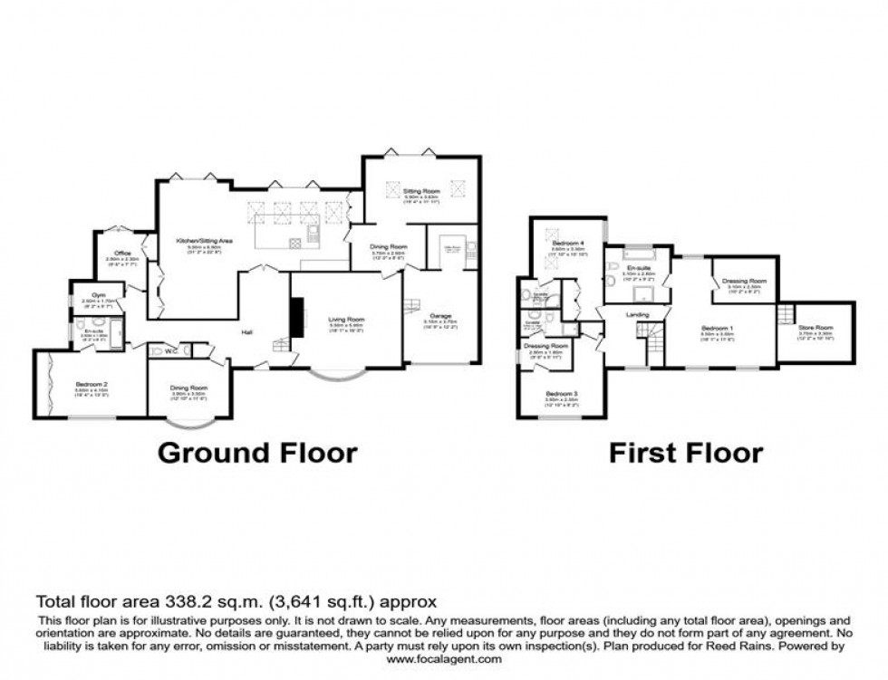 Floorplan for Nansen Road, Gatley