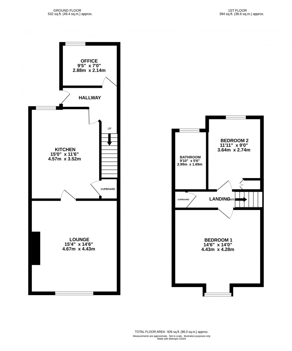 Floorplan for Marple, Stockport