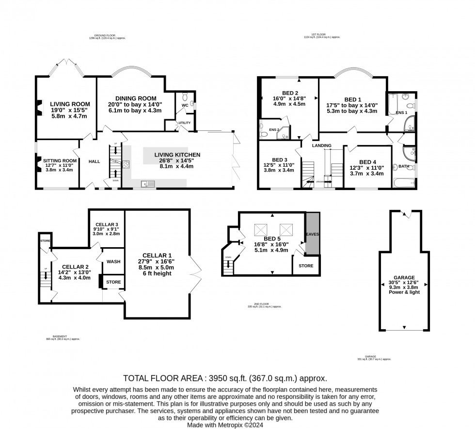 Floorplan for Hargate Drive, Hale