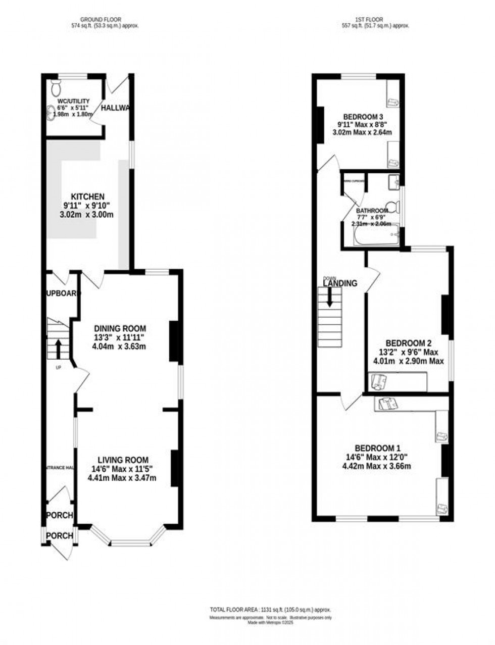 Floorplan for Walton Road, Altrincham