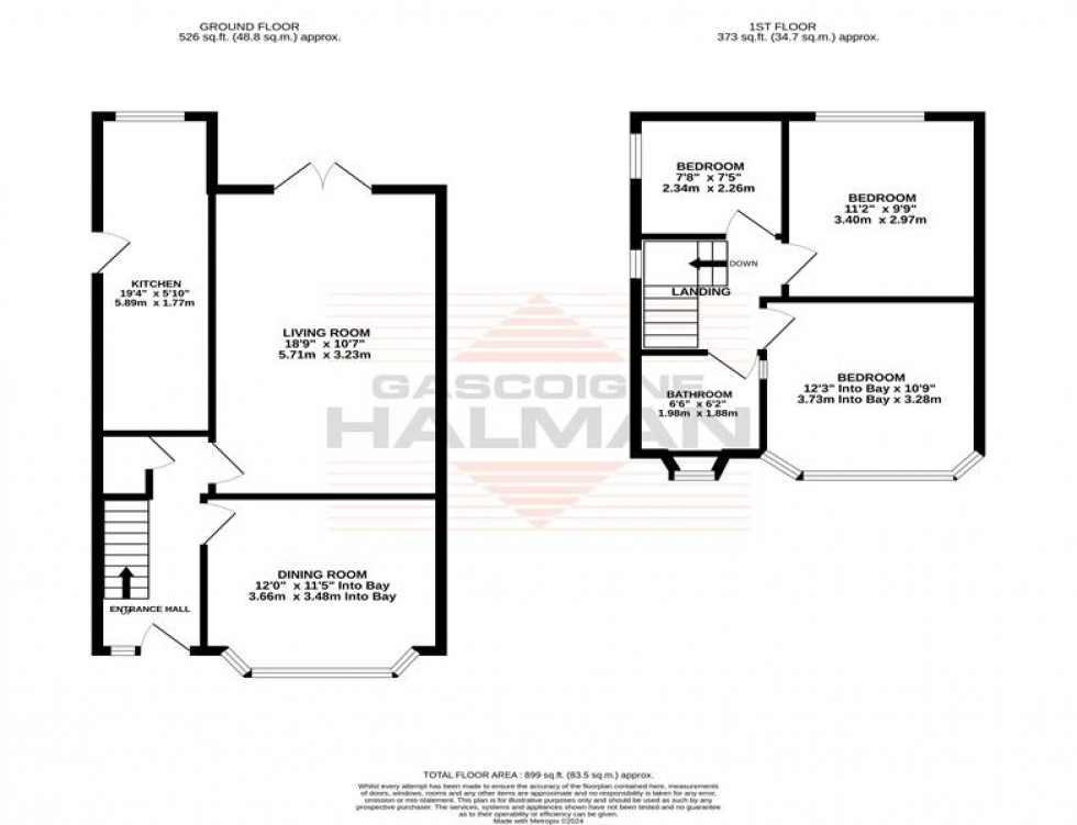 Floorplan for Lynn Avenue, Sale