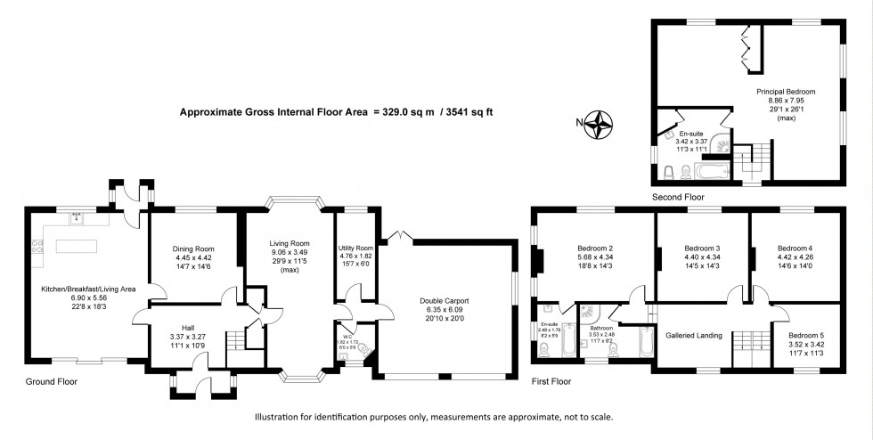 Floorplan for Lake Lane, Higher Whitley, Warrington