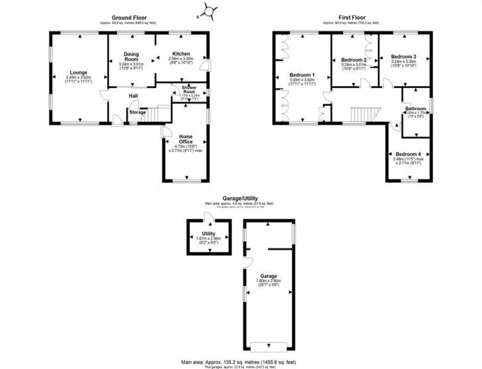 Floorplan for Greenside Avenue, Frodsham