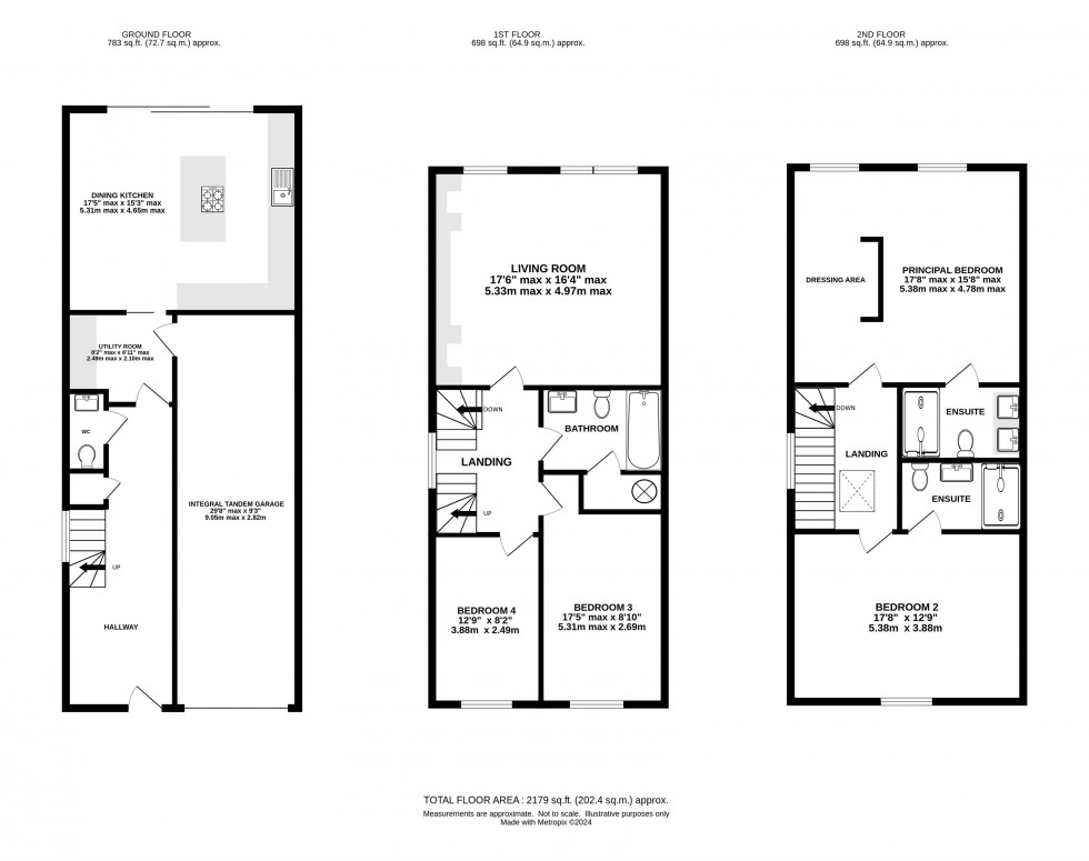 Floorplan for Victoria Street, Knutsford