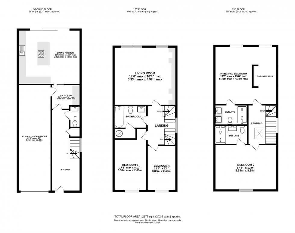 Floorplan for Victoria Street, Knutsford