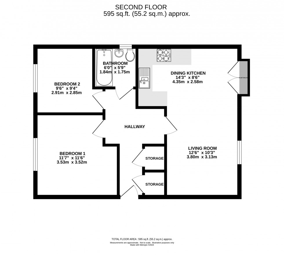 Floorplan for Pineacre Close, West Timperley, Altrincham