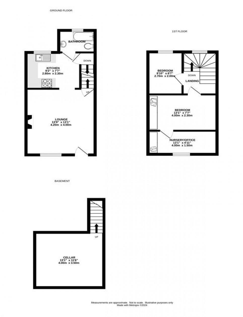 Floorplan for Green Lane, Buxton