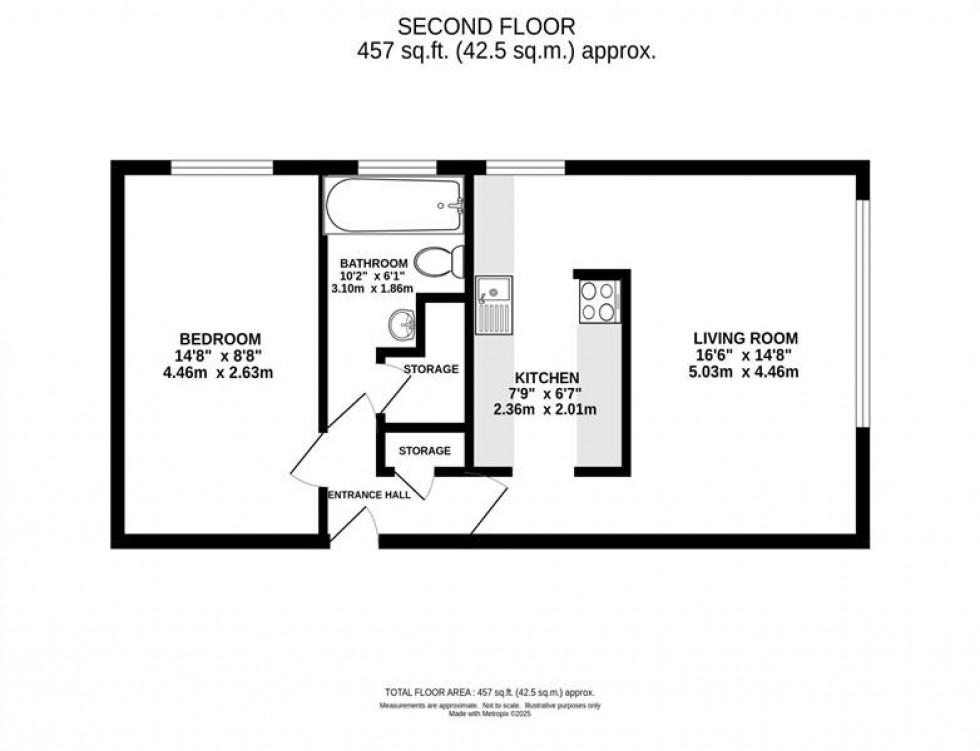 Floorplan for The Beeches, West Didsbury