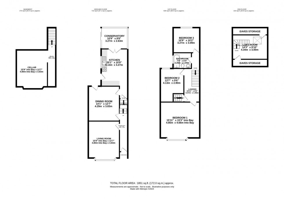 Floorplan for Chapel Road, Northenden