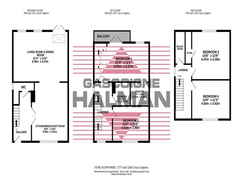 Floorplan for Bridge Lane, Bramhall, Stockport