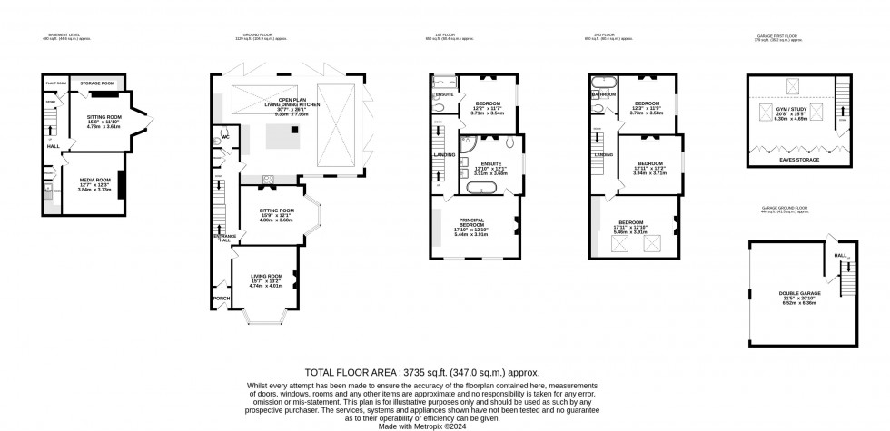 Floorplan for Albert Road, Wilmslow