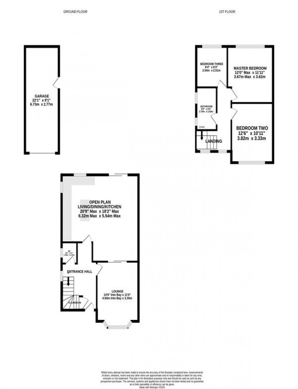 Floorplan for Dean Lane, Hazel Grove, Stockport