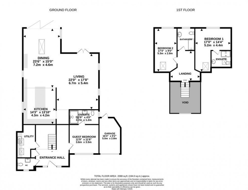 Floorplan for Longacres Road, Hale Barns, Altrincham