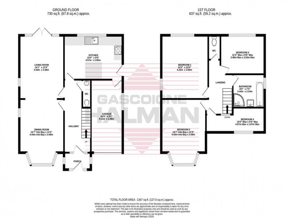 Floorplan for Kingsway, Cheadle