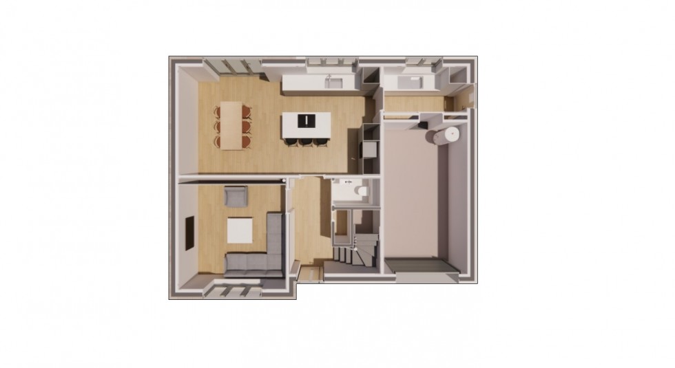 Floorplan for Dolly Wood Croft, Buxworth